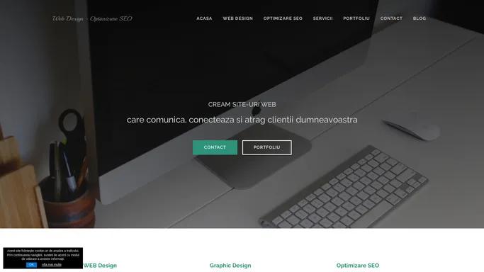 WEB Design - Creare Site WEB -Optimizare SEO - Promovare site