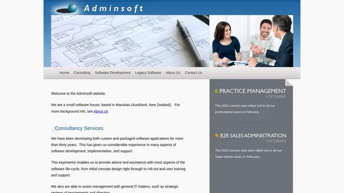 Adminsoft Software Consulting and Development - Auckland, New Zealand