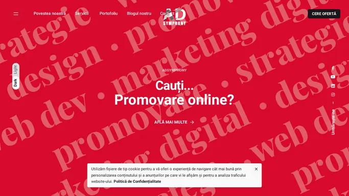 AdSymphony: Agentie Marketing si Publicitate Online Bucuresti