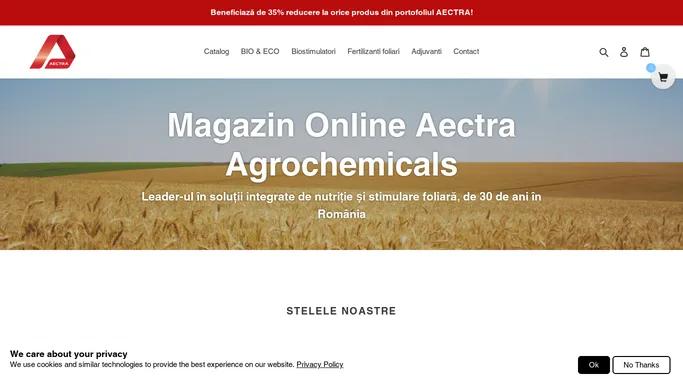 Aectra Romania | Biostimulatori de crestere | Fertilizanti foliari