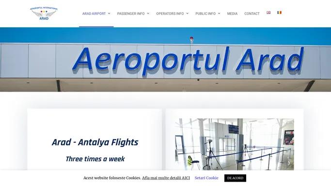 Aeroportul International Arad – Arad International Airport