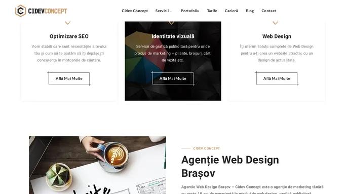Agentie Web Design Brasov - Creare site prezentare - Optimizare SEO