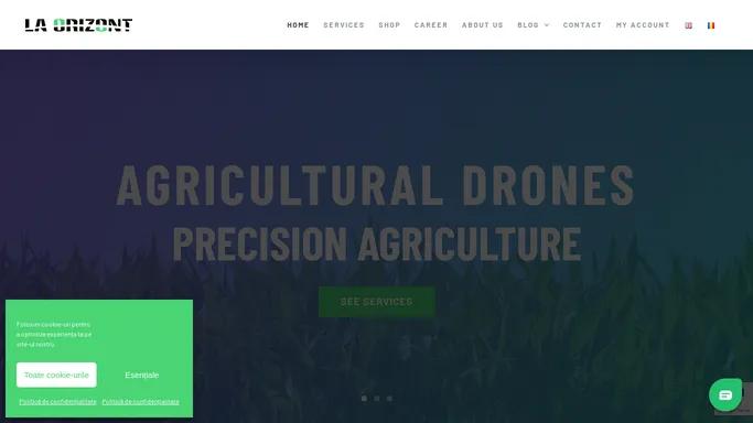 Precision agriculture with drones | Topography | GNSS | EMLID - La Orizont