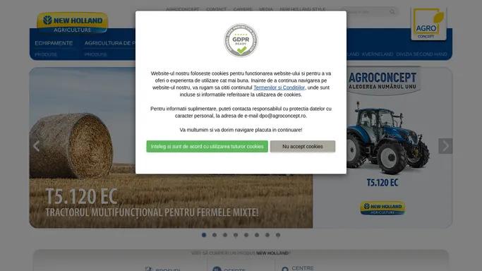 Masini Agricole New Holland (RO) | AgroConcept