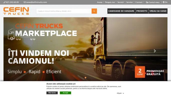 Vanzari camioane rulate Man, Iveco, Daf | Cefin Trucks