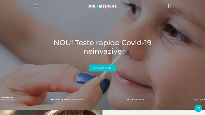 Teste rapide COVID 19 & masti medicale Tip IIR | AIRO MEDICAL