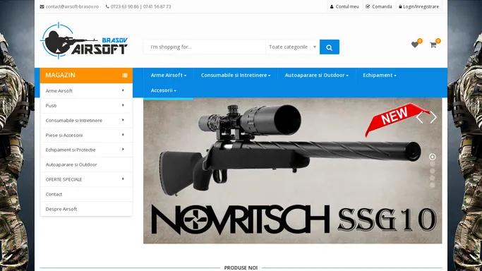 Airsoft Brasov – Arme, Pistoale, Pusti, Consumabile, Accesorii, Bile, Pistol Airsoft-Arme AIRSOFT