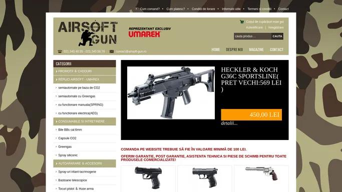 Airsoft Gun magazin arme airsoft Bucuresti, pistol airsoft, pistoale air soft full metal