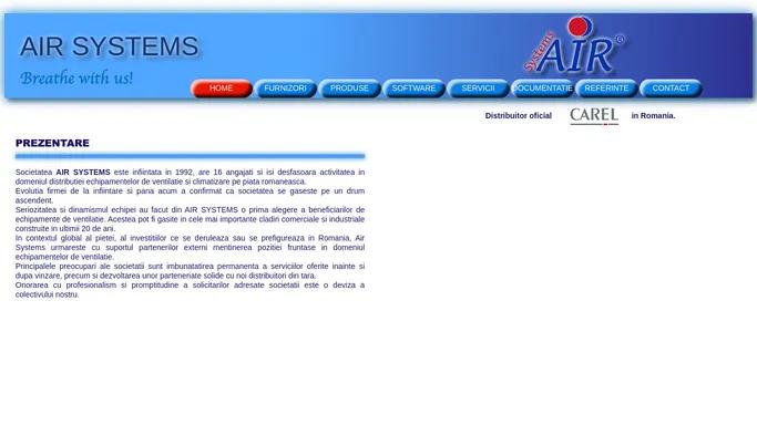AIR SYSTEMS - Distribuitor Oficial France Air - Minib - Carel