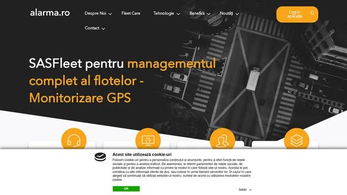 Monitorizare GPS auto - Suport 24/24 - SAS Grup