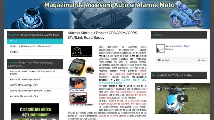 HOME - Accesorii Auto si Alarme Moto cu Tracker GPS/GSM/GPRS
