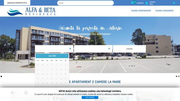 Cazare Alfa Beta Residence Saturn - regim hotelier - apartamente, garsoniere