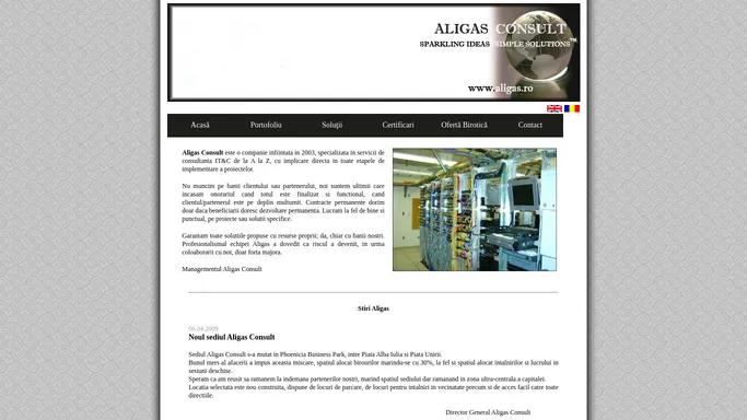 Aligas Home Page