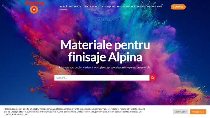 alpinacolor.ro – Alpina-Materiale pentru finisaje de calitate Germana