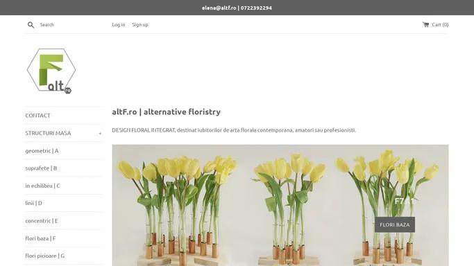 altF.ro | alternative floristry – altF.ro | alternative floristry
