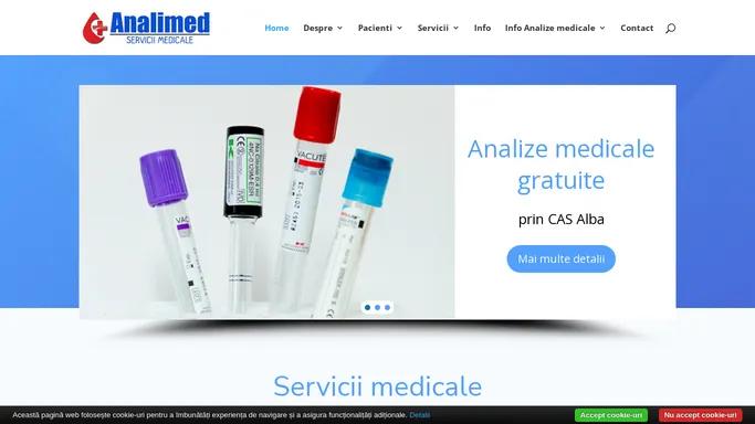 Analimed Blaj – Laborator analize medicale - Analimed