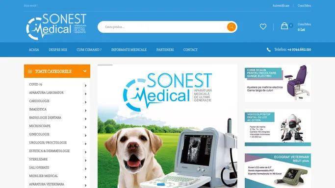 Magazin online de aparatura medicala | aparatura-medicala-sonest.ro