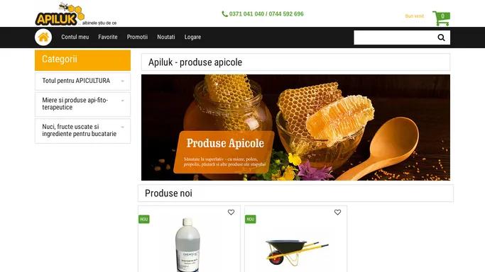 Magazin apicol - Producator hrana albine ⭐ Apiluk