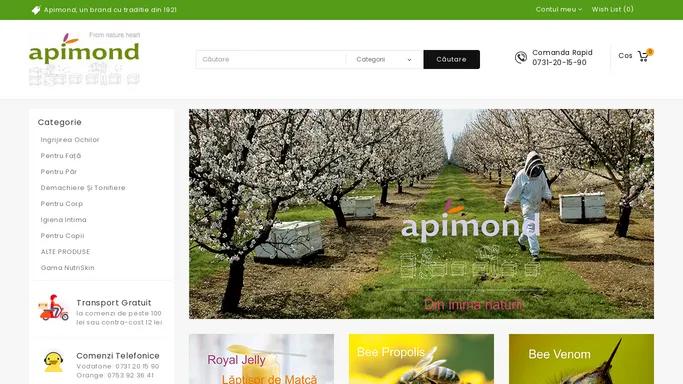 APIMOND - Produse naturiste, bio, apicole