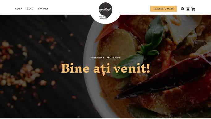 Home page | Apostrophrestaurant.ro