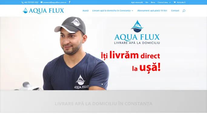 Aqua Flux - livrare apa la domiciliu in Constanta