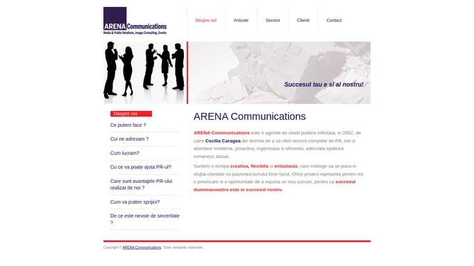 ARENA Communications - agentie relatii publice