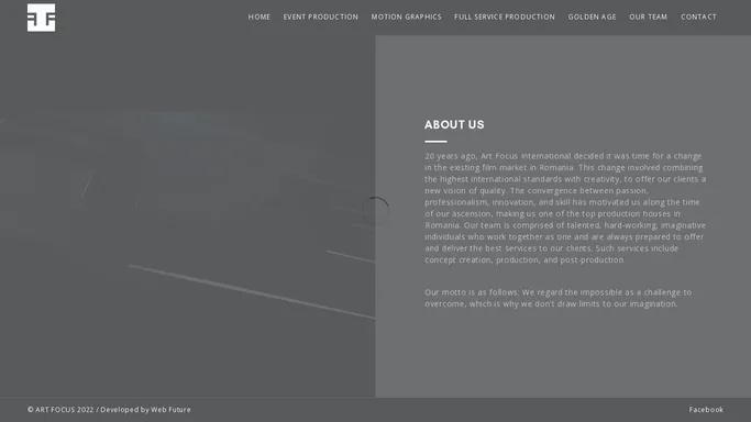 Homepage - ART FOCUS