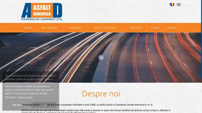 Homepage | Asfalt Dobrogea