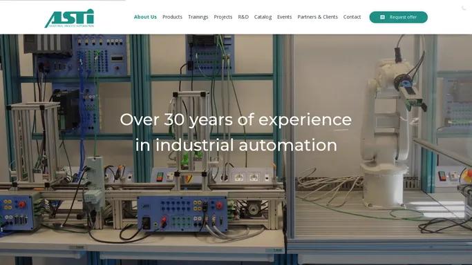 ASTI Automation – Over 30 years of experience in industrial automation!