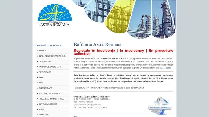 Rafinaria Astra Romana S.A.