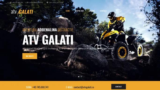 ATV GALATI – Inchiriere ATV-uri Galati
