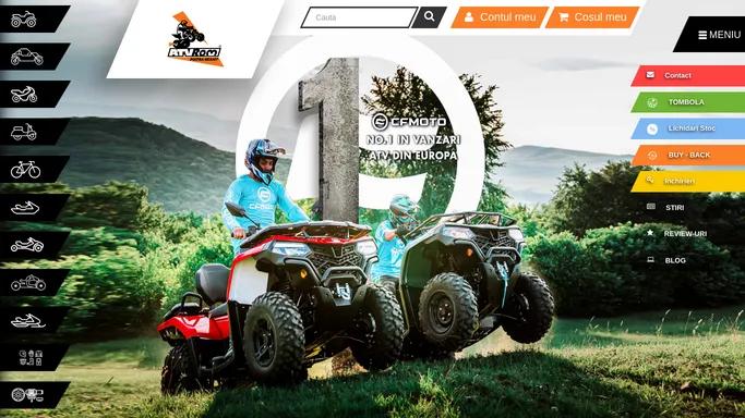 atvrom.ro va ofera ATV-uri, Motociclete si Skijet-uri de cea mai buna calitate!