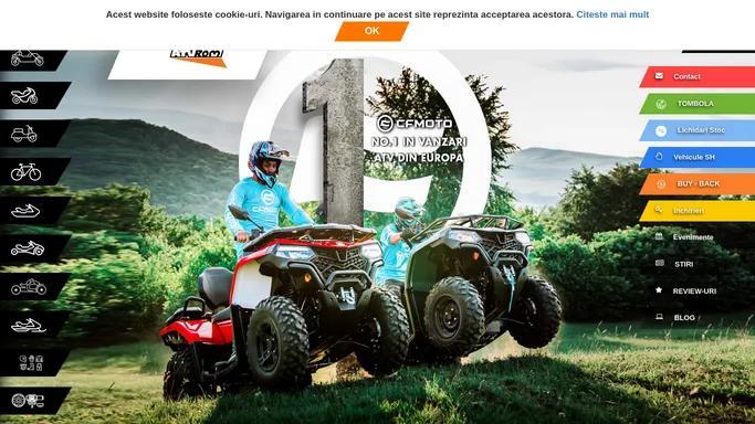 ATV, motociclete, scutere, skijet, spyder, echipamente – ATVRom