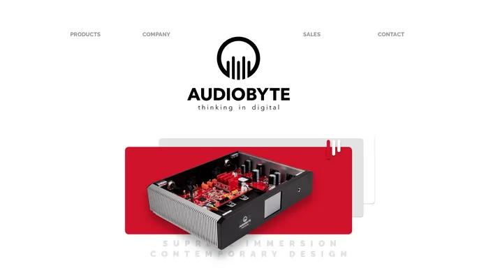Start | Audiobyte
