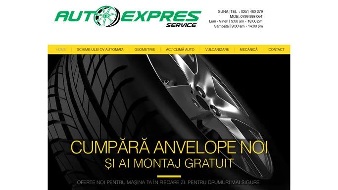 Service Auto Craiova | Anvelope Noi | Mecanica Roti - AutoExpresService