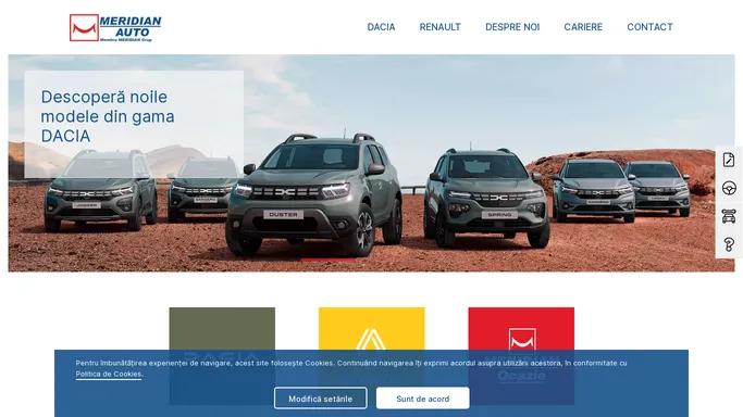 Dealer autorizat Dacia si Renault
