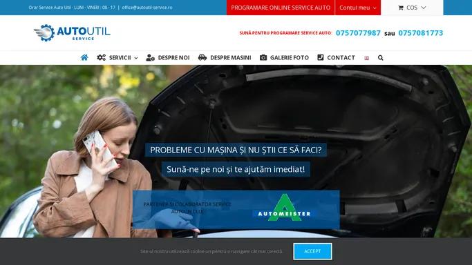 Service Auto Cluj - seriozitate si corectitudine = Service Auto Util