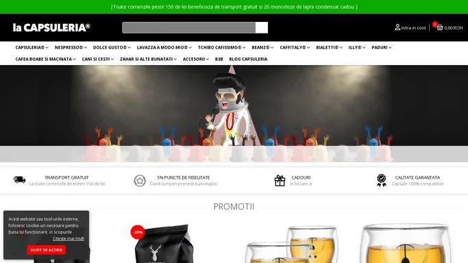 Capsuleria.ro | Capsule compatibile Made in Italy | Magazinul tau de incredere