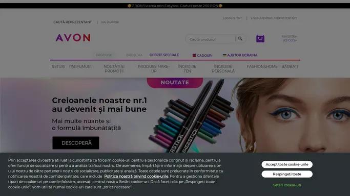 Avon Cosmetics Romania | Parfumuri, Make-Up & Cosmetice