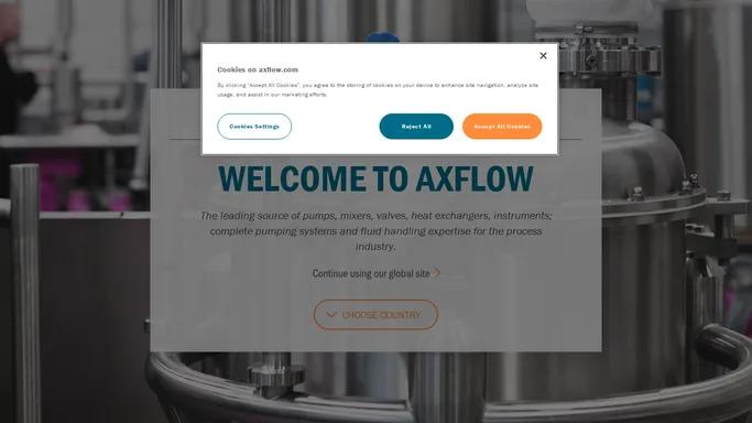 We are a leading source of pumping systems and fluid handling expertise | AxFlow