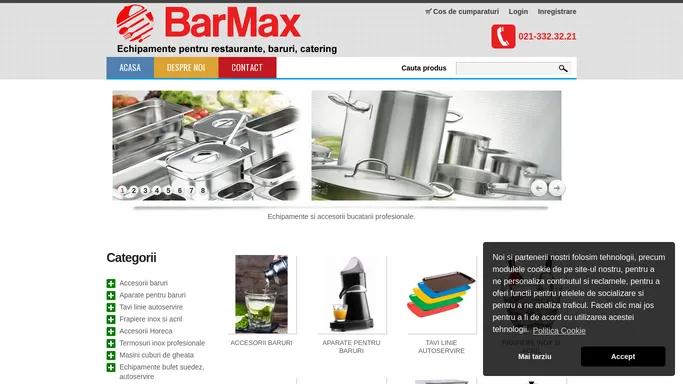 BarMax.ro - Accesorii bucatarii profesionale
