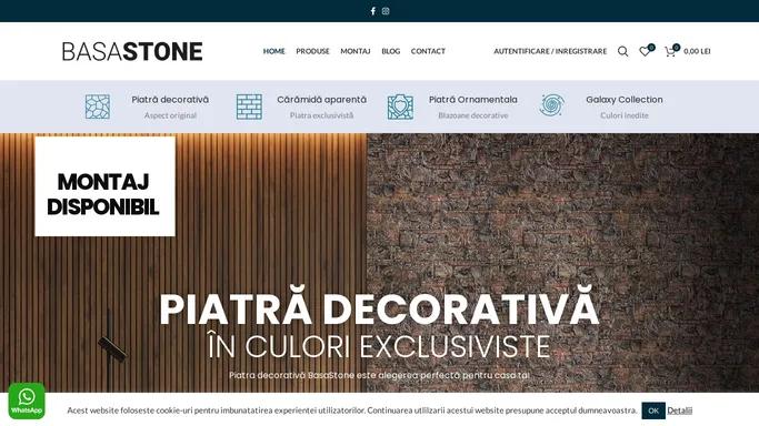 Piatra Decorativa | Caramida Aparenta | BasaStone.ro