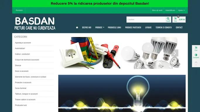 Materiale si Echipamente Electrice Oradea - Basdan