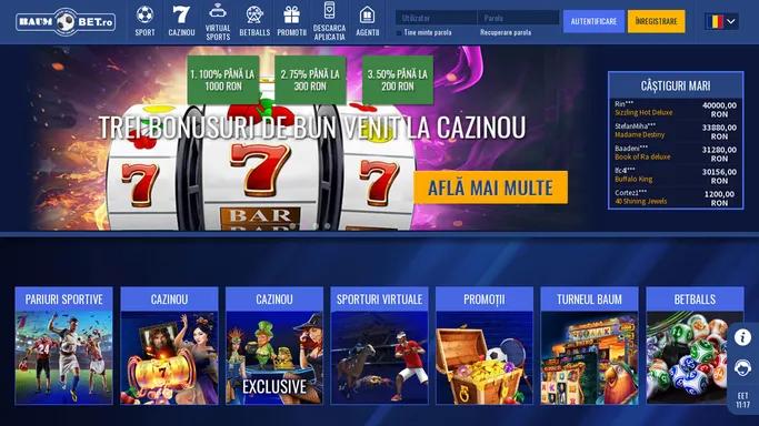 ▷Baumbet.ro – Casa de pariuri si Cazino online