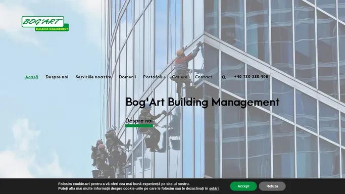 Bog'Art Building Management - facility management, curatenie si mentenanta