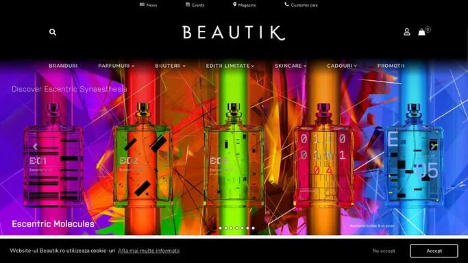Beautik Haute Parfumerie - Parfumuri de lux