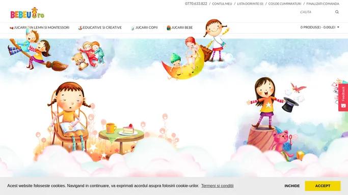Jucarii din lemn si Montessori | Jucarii Copii| Bebeu.ro