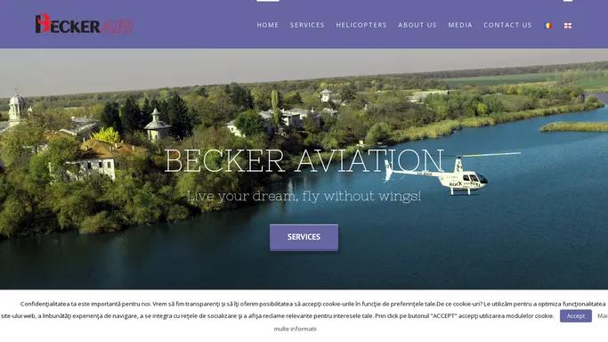 Becker Aviation – Traieste-ti visul, zboara fara aripi!
