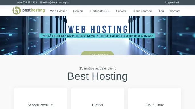 Gazduire web hosting premium - Best Hosting