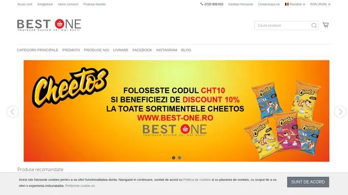 Best-One.ro - Supermarket online cu peste 2000 produse, deschis 24h/7